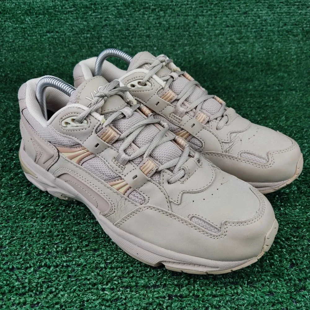Vionic Sneakers Womens 9.5 Tan Walker Athletic Walking Shoes Orthotic Support
